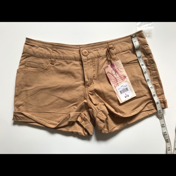 Op Girls Size 5 Color Tan or Cappuccino Shorts - Picture 5 of 8
